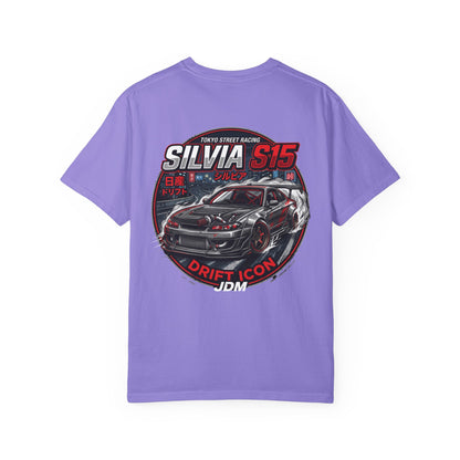 Nissan Silvia S15 Drift Icon T-Shirt — JDM Street Racing Graphic Tee | MPM Tuning Design