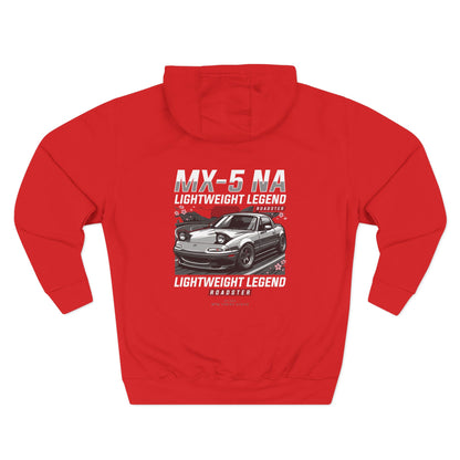 Mazda Miata Racing Hoodie — Retro Sports Car Graphic Fleece | MPM Tuning Design