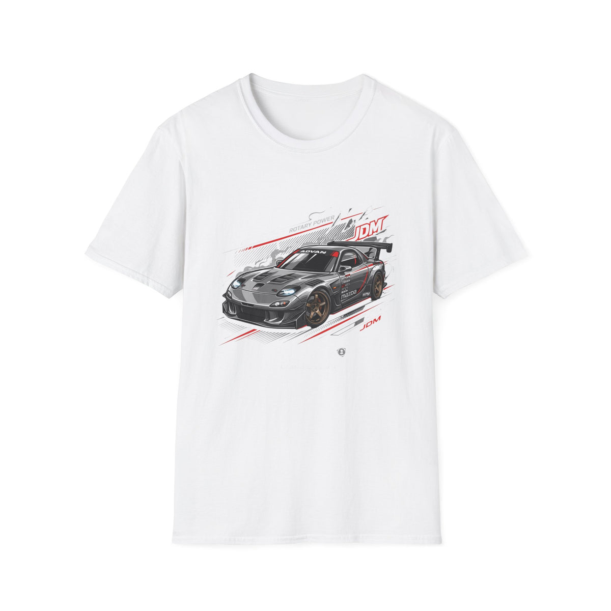 JDM Racing Car T-Shirt — Turbo Sports Coupe Graphic Tee | MPM Tuning Design