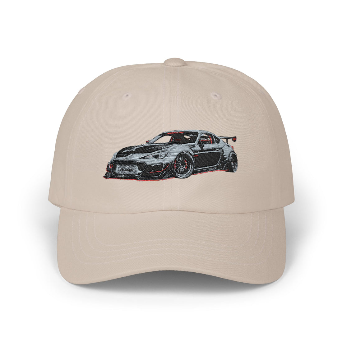 Racing Car Embroidered Dad Cap — Sporty Drift Car Baseball Hat | MPM Tuning Design