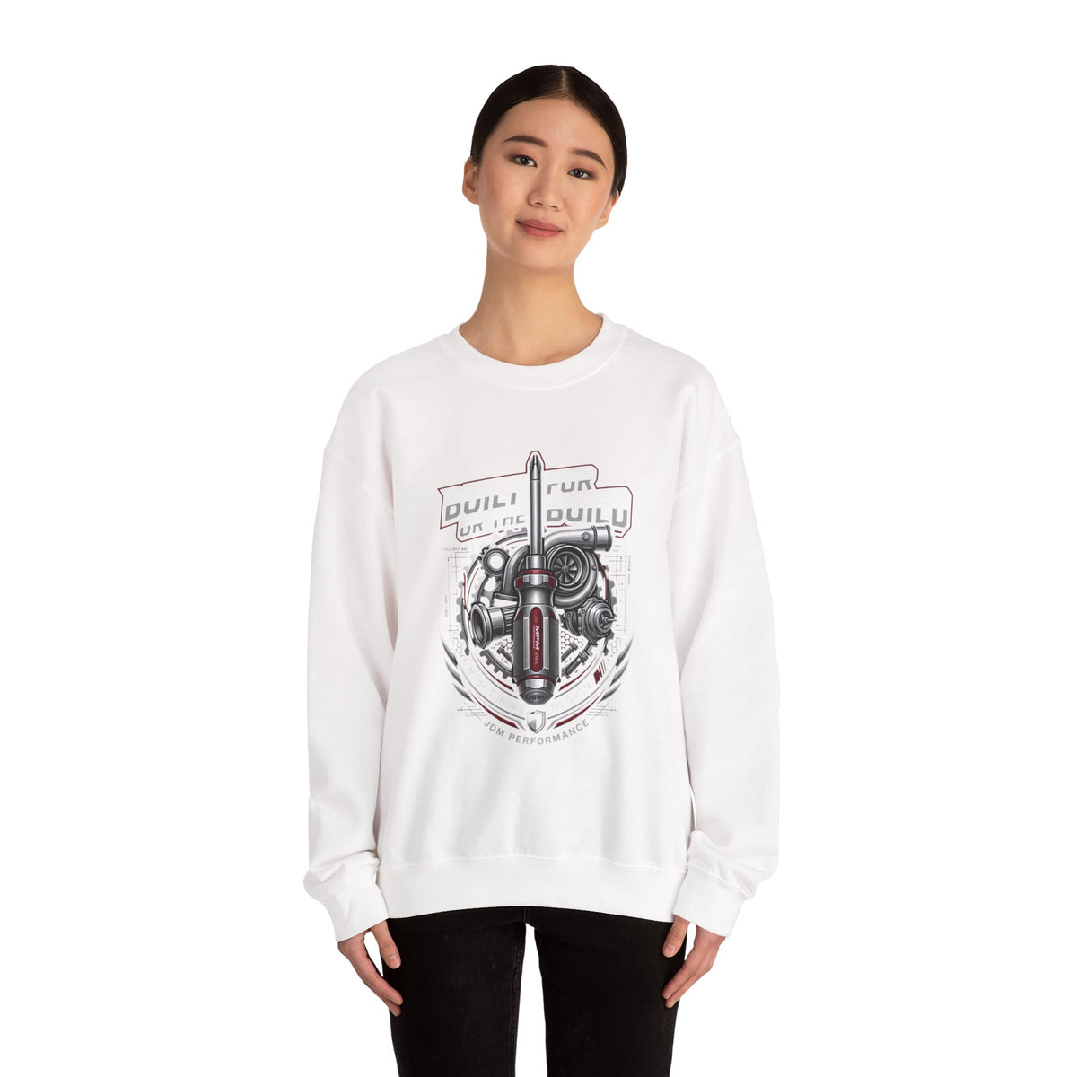 MPM Screwdriver &amp; Gears Mechanic Crewneck