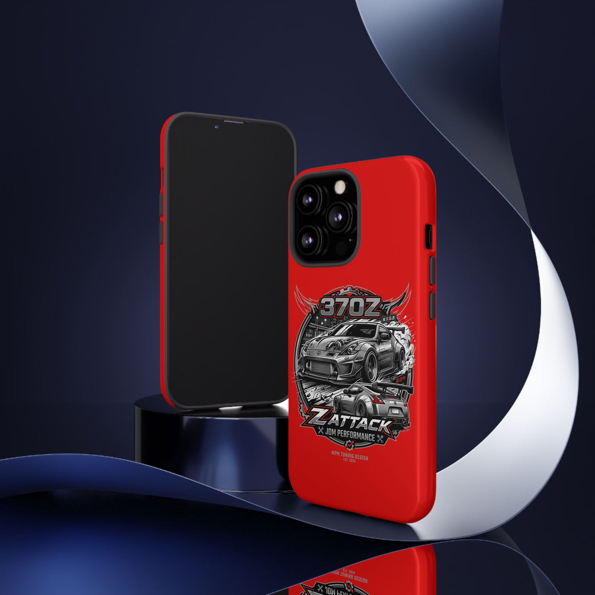 Nissan 370Z Z Attack Racing Phone Case — JDM Performance Sports Car Design | MPM Tuning Design
