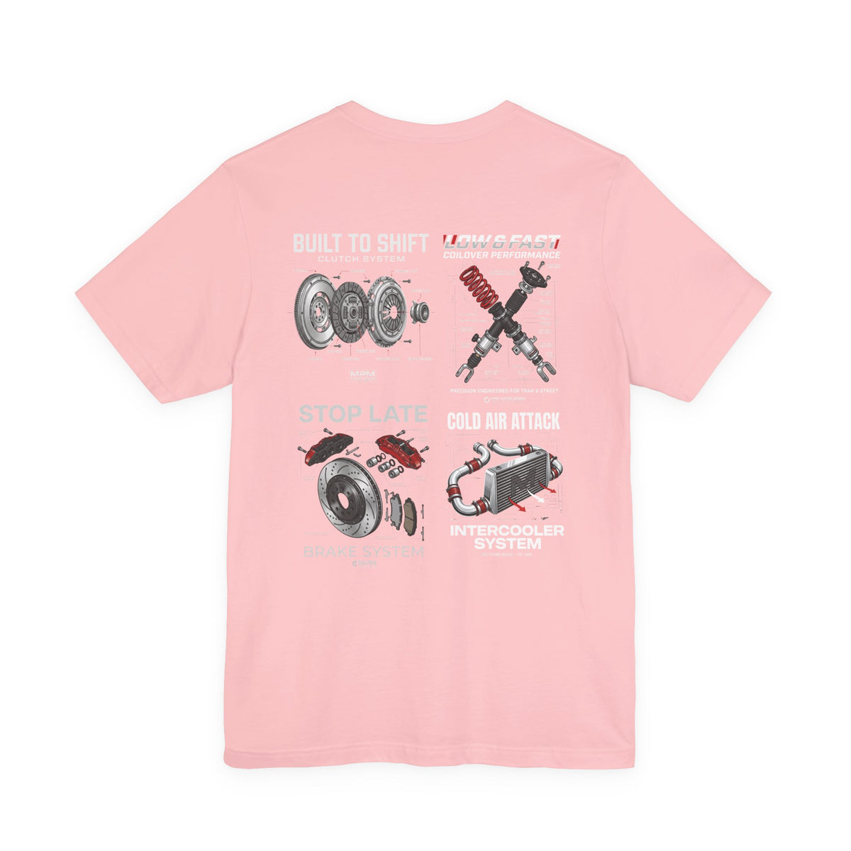MPM Mechanic Parts Graphic T-Shirt