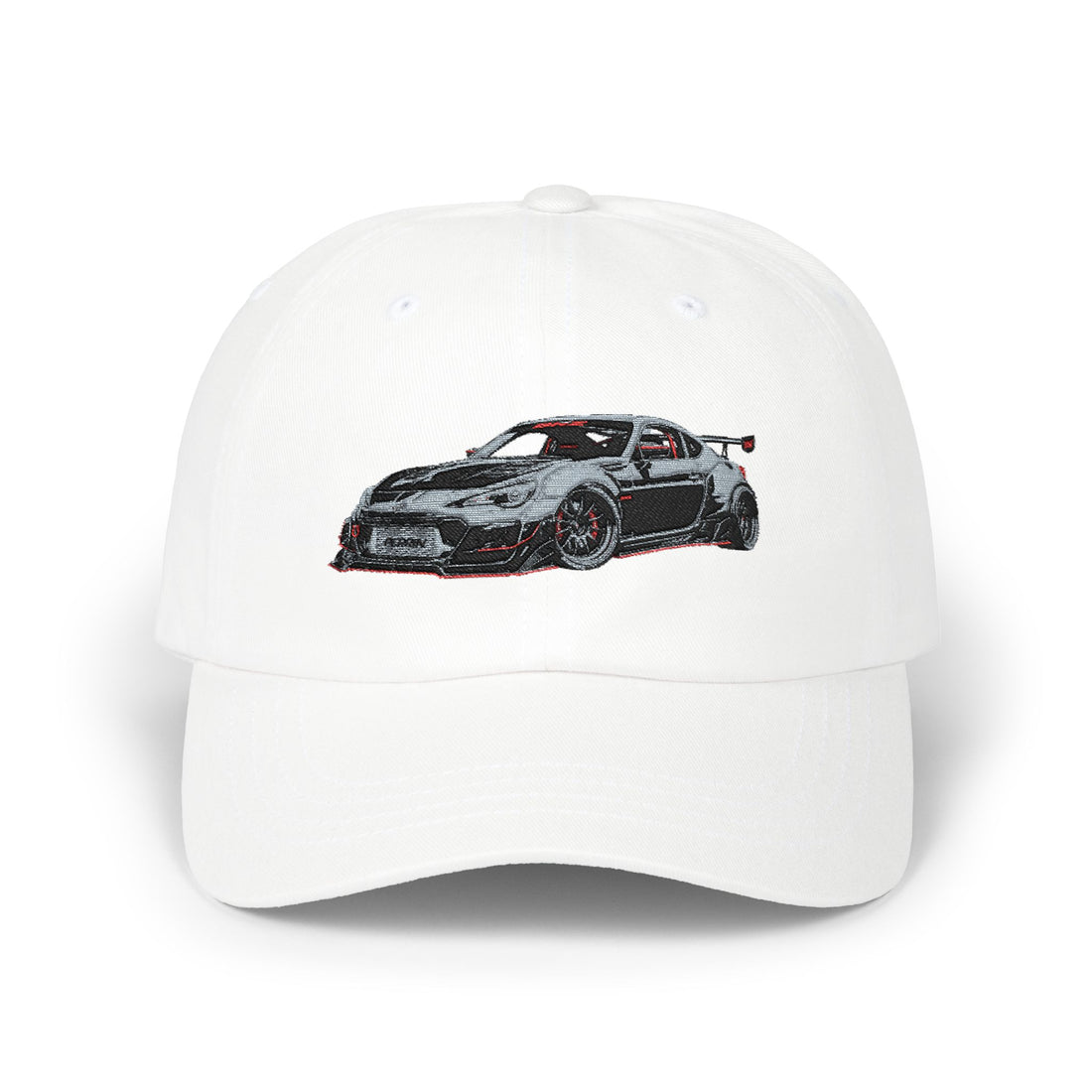 Racing Car Embroidered Dad Cap — Sporty Drift Car Baseball Hat | MPM Tuning Design