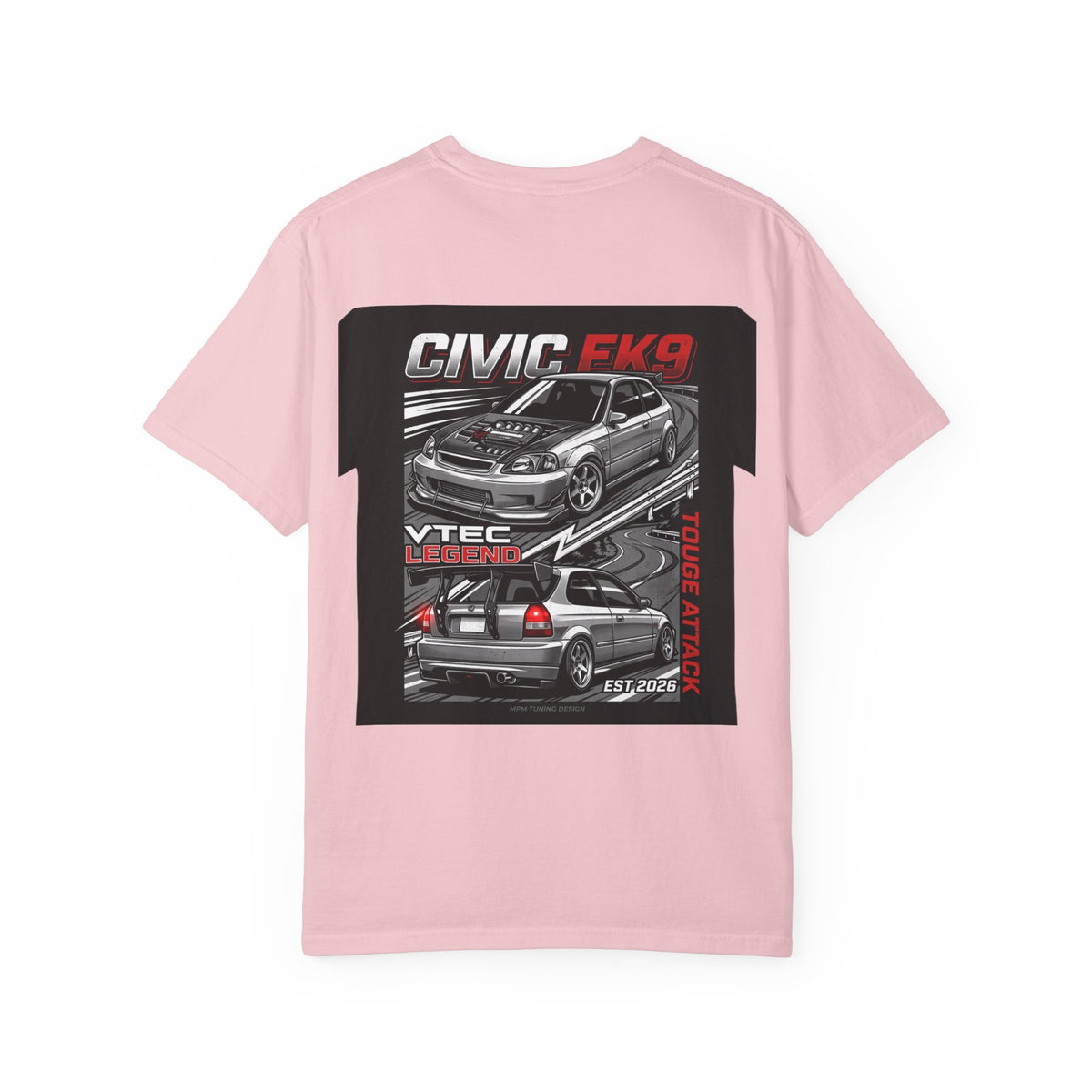Honda Civic EK9 VTEC Legend T-Shirt — JDM Performance Racing Tee | MPM Tuning Design
