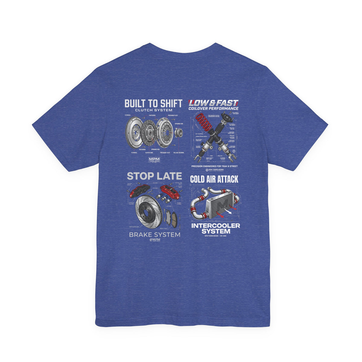MPM Mechanic Parts Graphic T-Shirt
