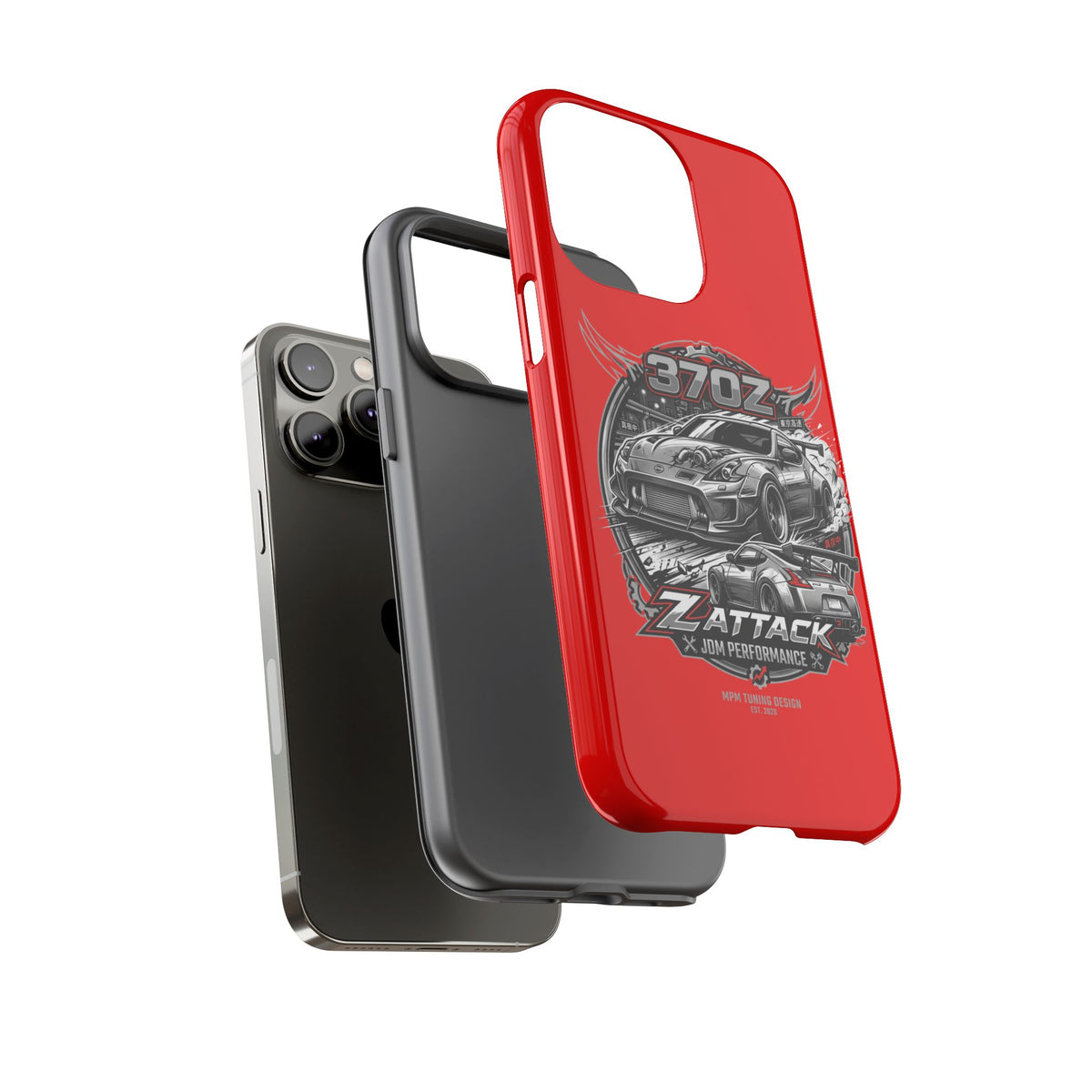 Nissan 370Z Z Attack Racing Phone Case — JDM Performance Sports Car Design | MPM Tuning Design