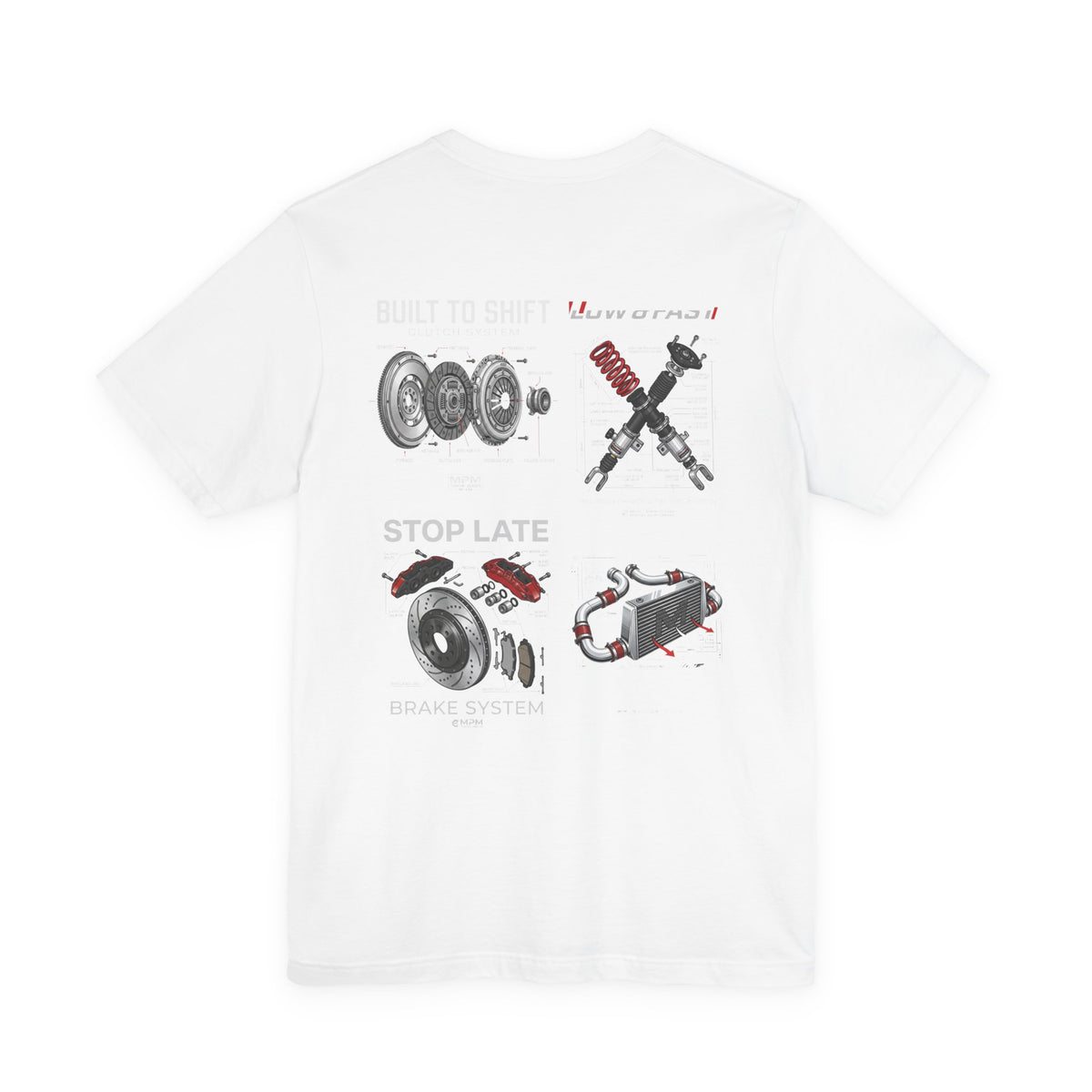 MPM Mechanic Parts Graphic T-Shirt