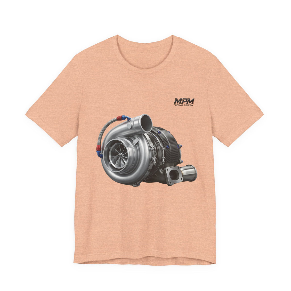 Turbocharger Graphic Tee — MPM Turbo Engine Shirt for Car Enthusiasts