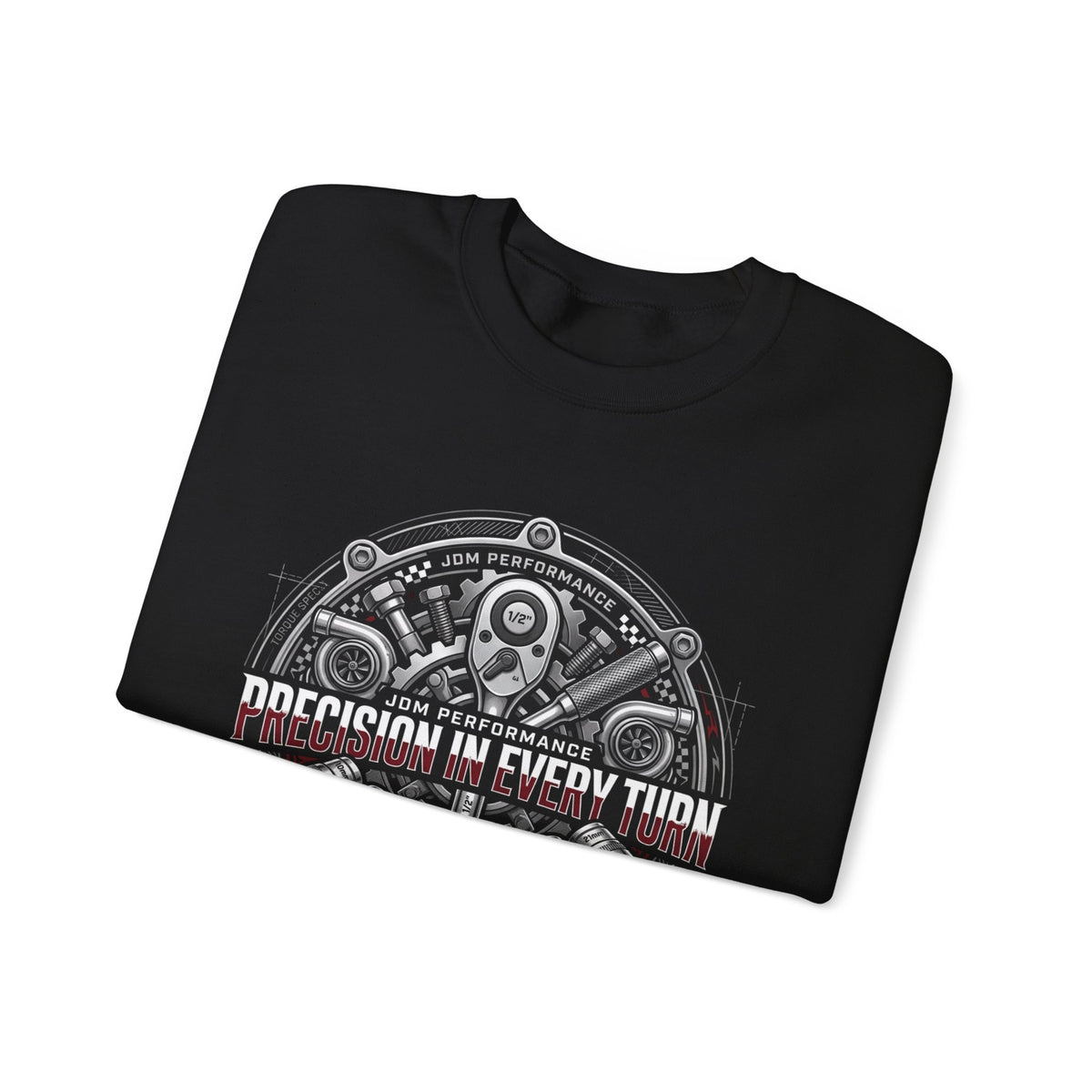 MPM Engine Vibes Crewneck Sweatshirt – Precision in Every Turn