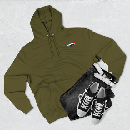 Engineered Torque Hoodie — 2JZ Boosted Racing Graphic Fleece | MPM Tuning Design