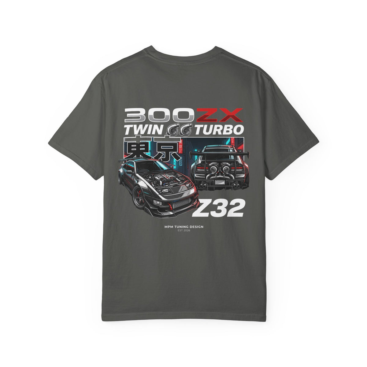 Datsun ZX Racing T-Shirt — Retro JDM Skyline Car Graphic Tee | MPM Tuning Design