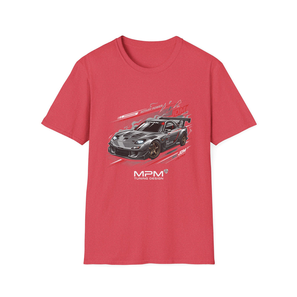 JDM Racing Car T-Shirt — Turbo Sports Coupe Graphic Tee | MPM Tuning Design