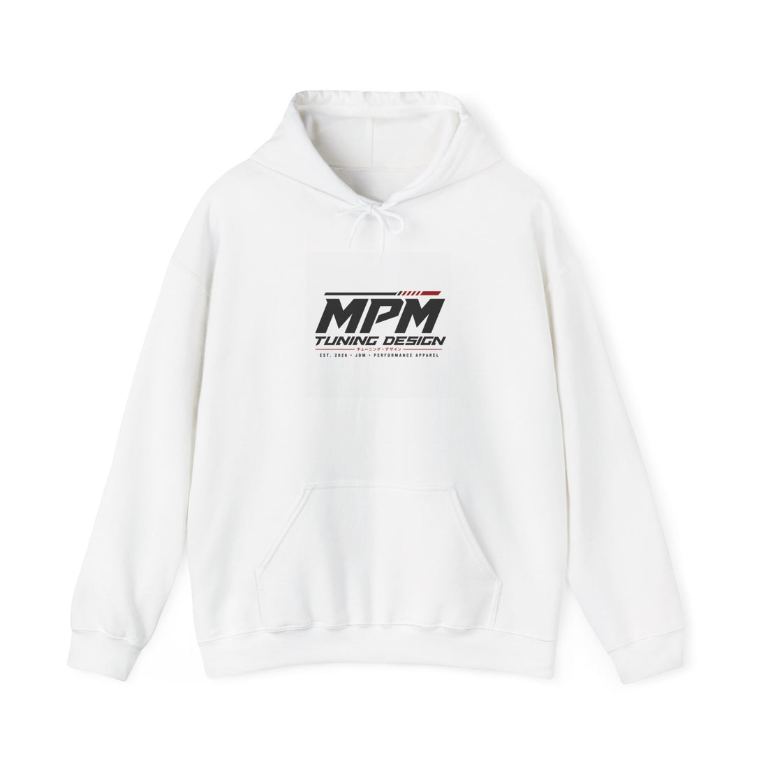 MPM Car Graphic Heavyweight Hoodie — Automotive Fleece Pullover | MPM Tuning Design