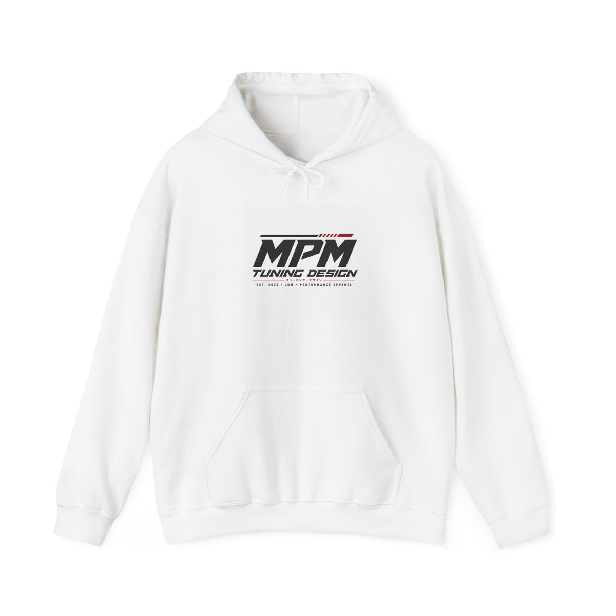 MPM Car Graphic Heavyweight Hoodie — Automotive Fleece Pullover | MPM Tuning Design