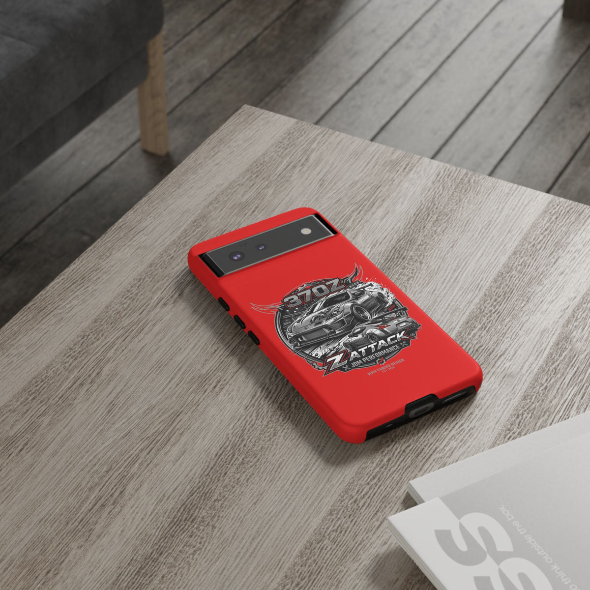 Nissan 370Z Z Attack Racing Phone Case — JDM Performance Sports Car Design | MPM Tuning Design