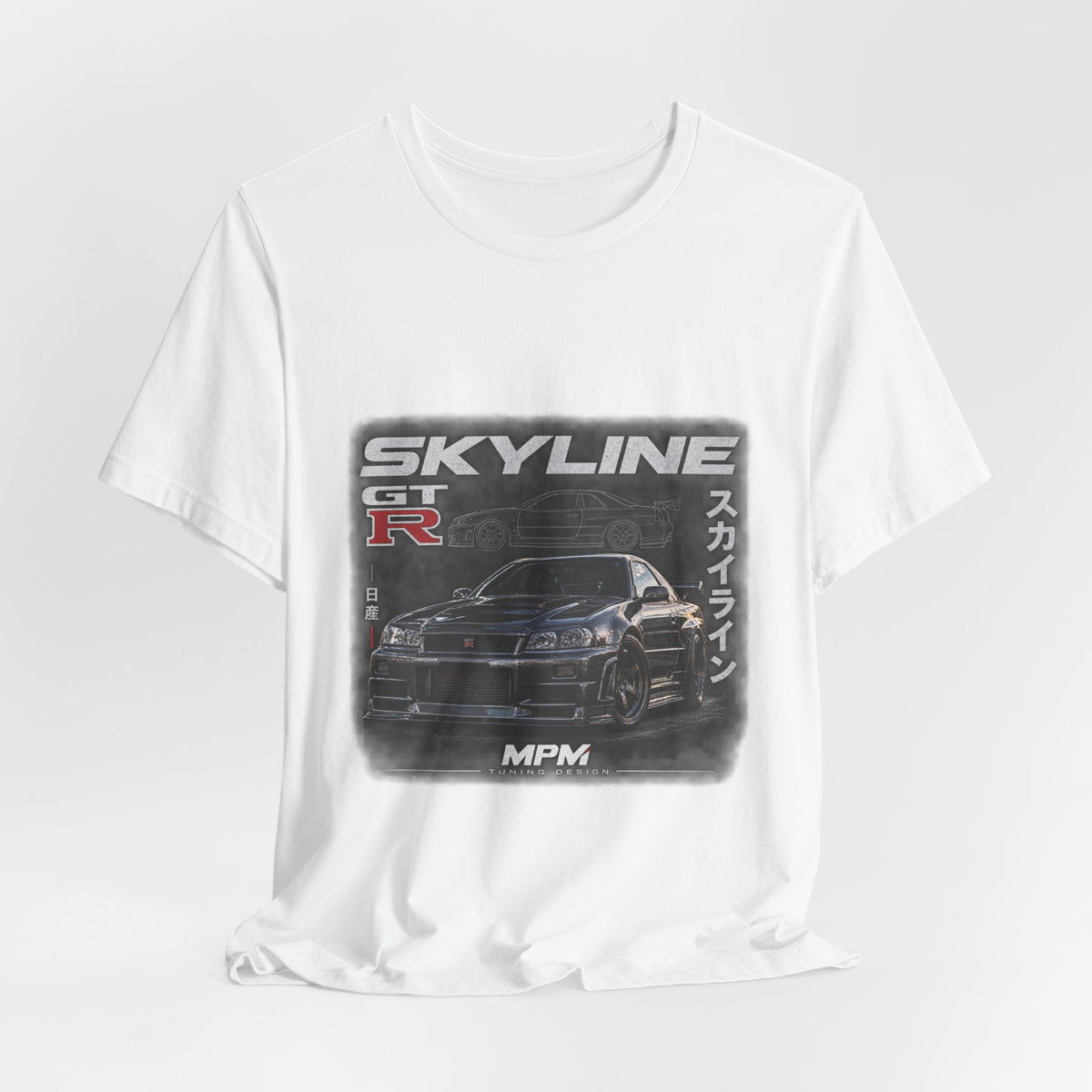 Skyline GT-R Tee — JDM Nissan Car Graphic T-Shirt