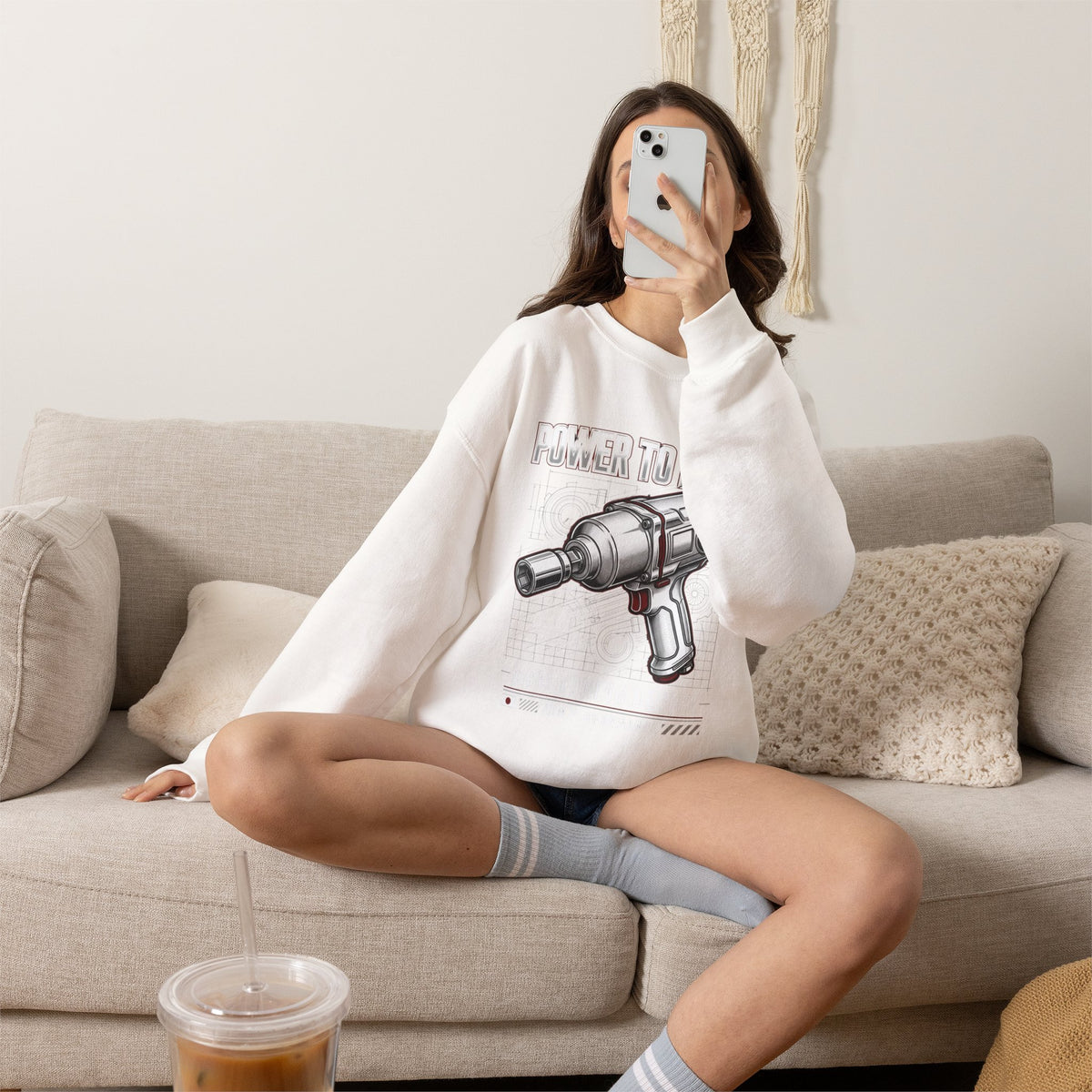 MPM Power Drill Crewneck Sweatshirt