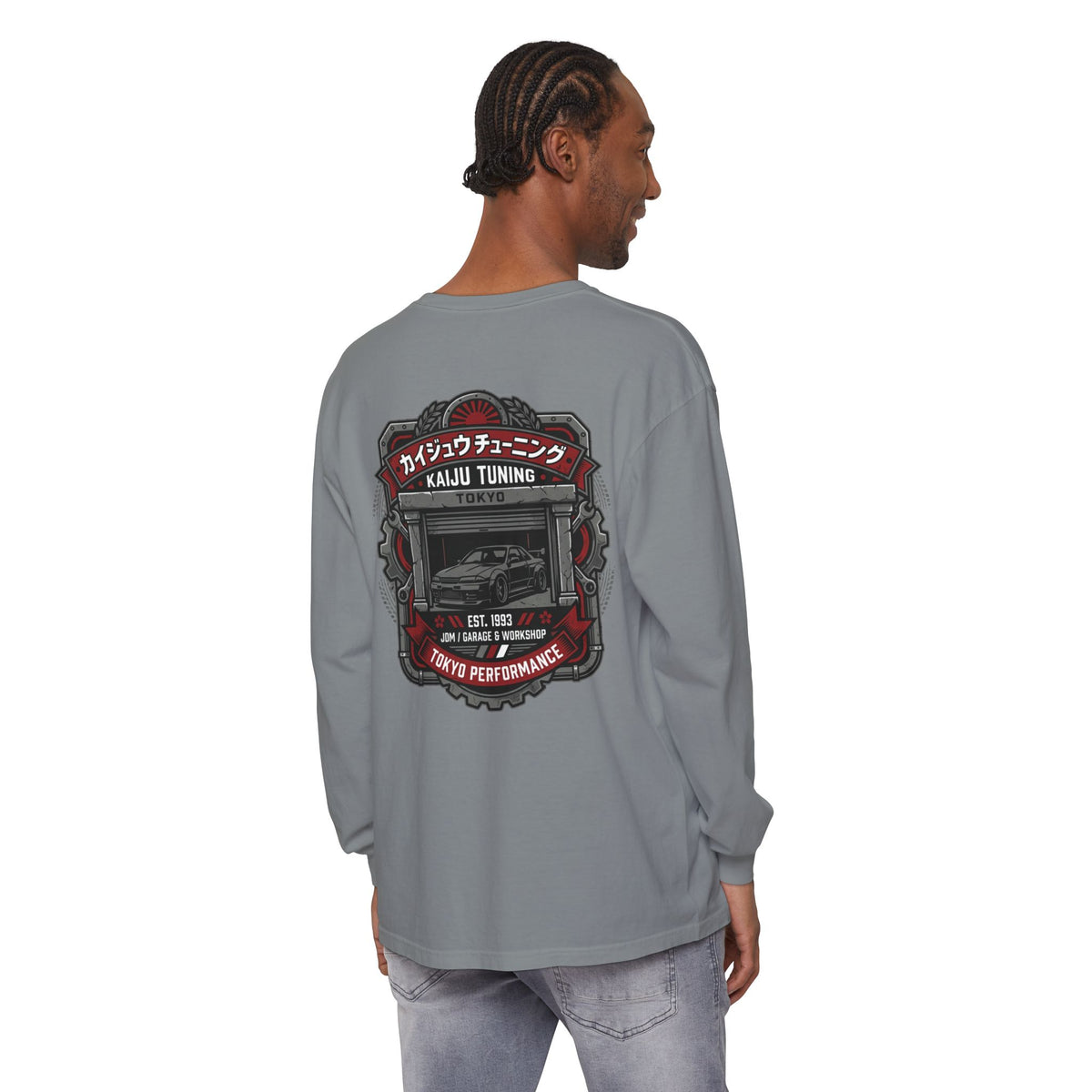 Kaiju Tuning Long Sleeve Tee — Tokyo Performance JDM Shirt | MPM Tuning Design