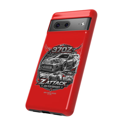 Nissan 370Z Z Attack Racing Phone Case — JDM Performance Sports Car Design | MPM Tuning Design