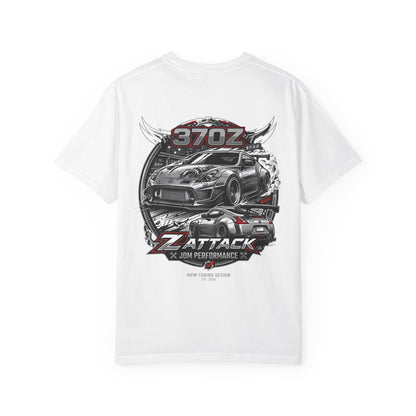 Nissan 370Z Z-Attack Performance Car T-Shirt — JDM Racing Graphic Tee | MPM Tuning Design