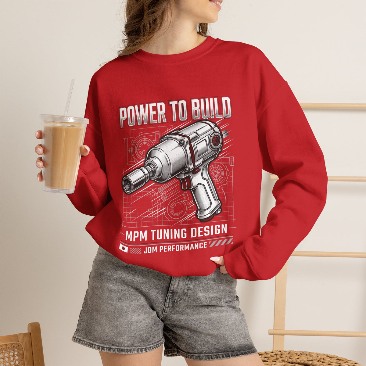 MPM Power Drill Crewneck Sweatshirt