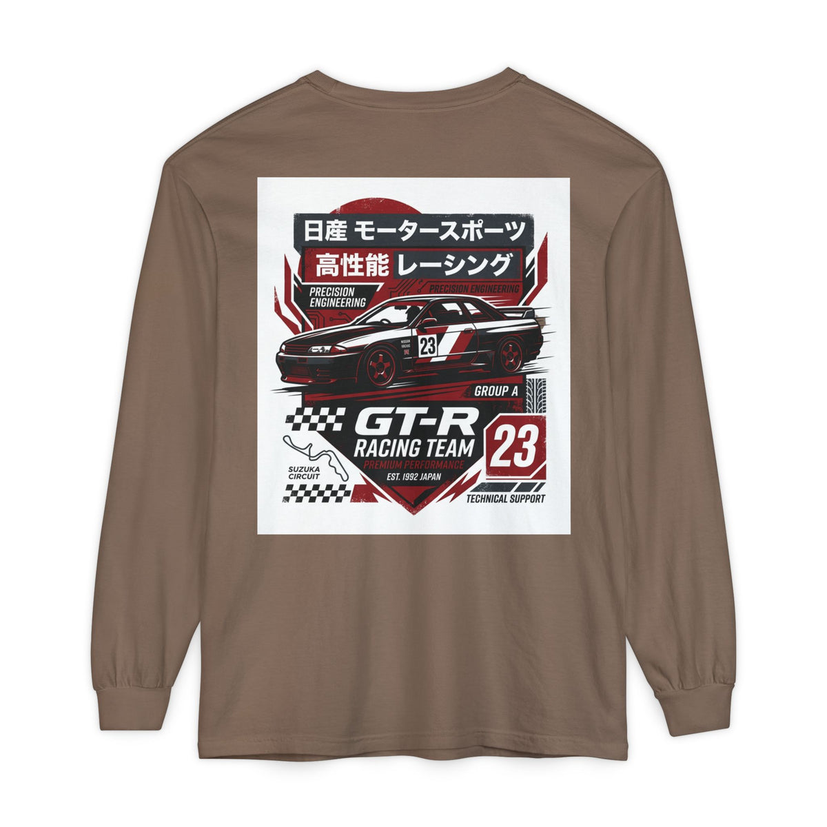Racing GT-R Long Sleeve Tee — JDM Motorsport Graphic | MPM Tuning Design