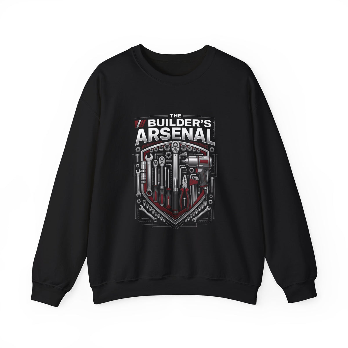 Mechanic Tools Shield Crewneck Sweatshirt | MPM Tuning Design