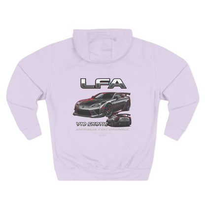 Lexus LFA V10 Exotic Performance Hoodie — Car Graphic Fleece | MPM Tuning Design