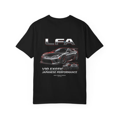 Lexus LFA Sport Car T-Shirt — Japanese Performance Car Graphic Tee | MPM Tuning Design