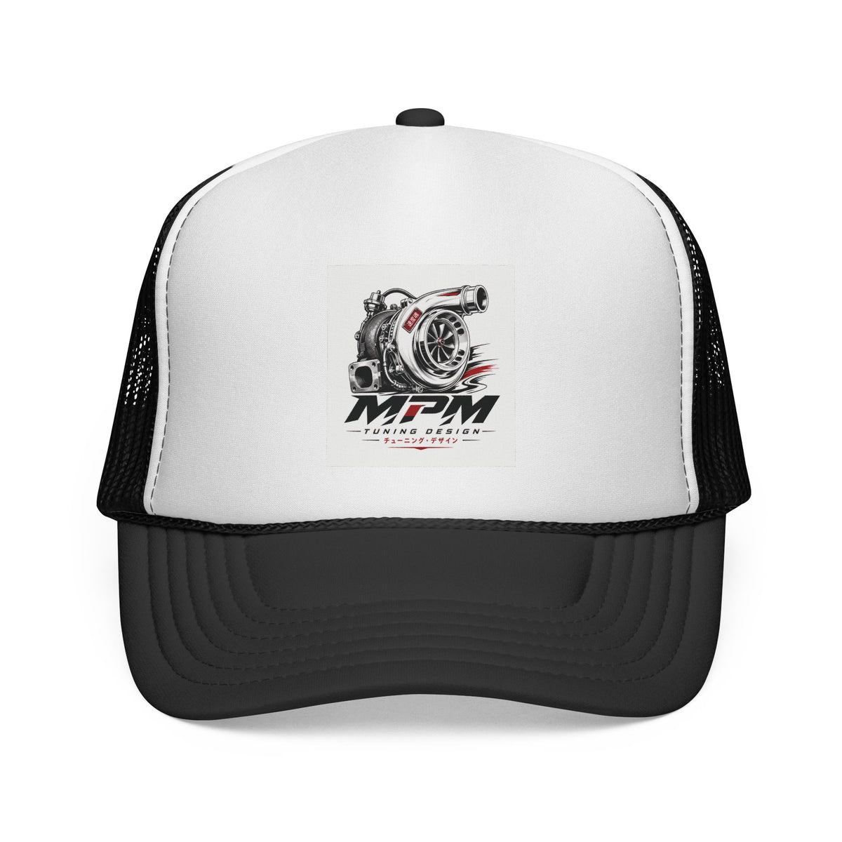 MPM Turbocharger Trucker Cap — JDM Racing Mesh Hat | MPM Tuning Design