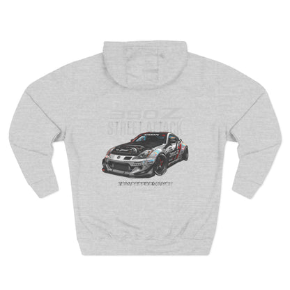 Nissan 350Z Street Attack Hoodie — JDM Racing Car Graphic Fleece | MPM Tuning Design