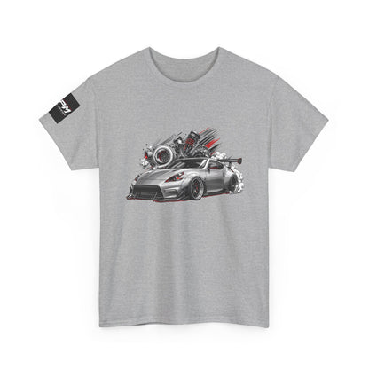 Sports Coupe Racing Car Graphic Tee — Speed Engine Design | MPM Tuning Design