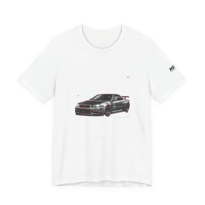 Nissan Skyline R34 JDM Graphic T-Shirt – MPM Tuning Design