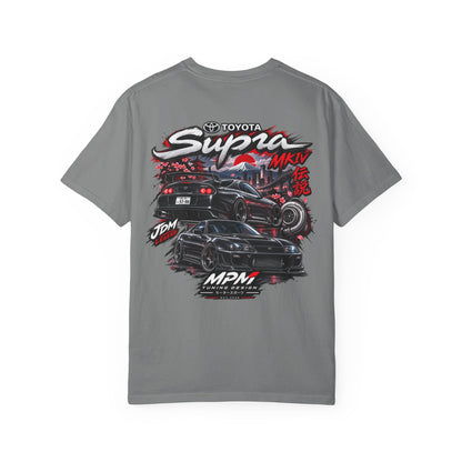 Toyota Supra MKIV Graphic T-Shirt — JDM Street Racing Tee | MPM Tuning Design