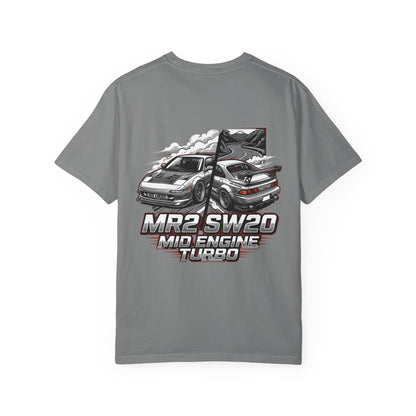 Toyota MR2 SW20 Mid-Engine Turbo T-Shirt — JDM Racing Graphic Tee | MPM Tuning Design