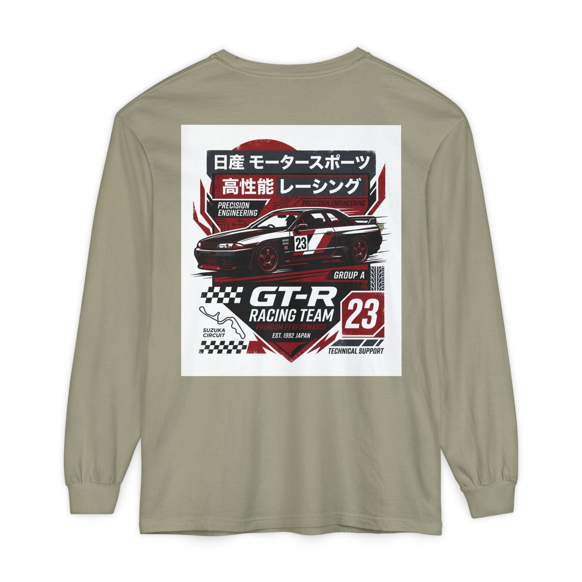 Racing GT-R Long Sleeve Tee — JDM Motorsport Graphic | MPM Tuning Design