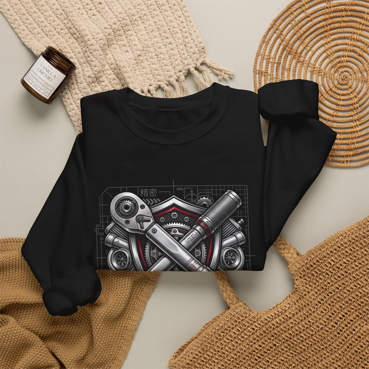 MPM Engine Pistons Crewneck Sweatshirt