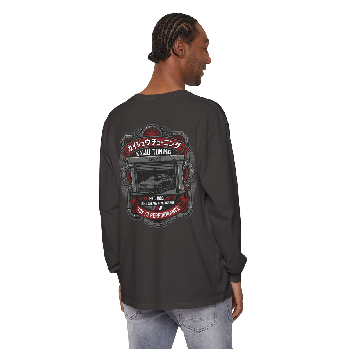Kaiju Tuning Long Sleeve Tee — Tokyo Performance JDM Shirt | MPM Tuning Design