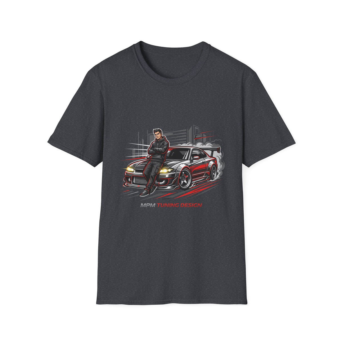Car T-Shirt — Street Racing Crew Tee with Tuning Design Graphic | MPM Tuning Design