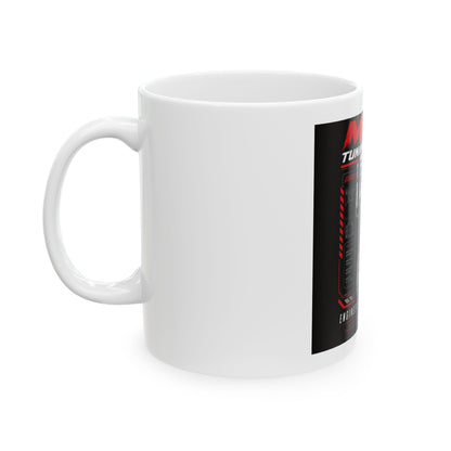 Turbocharger Ceramic Mug — Boost Your Passion 11oz &amp; 15oz | MPM Tuning Design