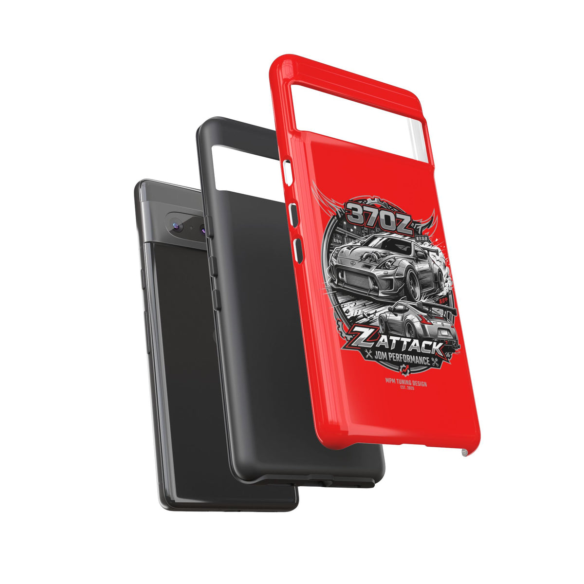 Nissan 370Z Z Attack Racing Phone Case — JDM Performance Sports Car Design | MPM Tuning Design