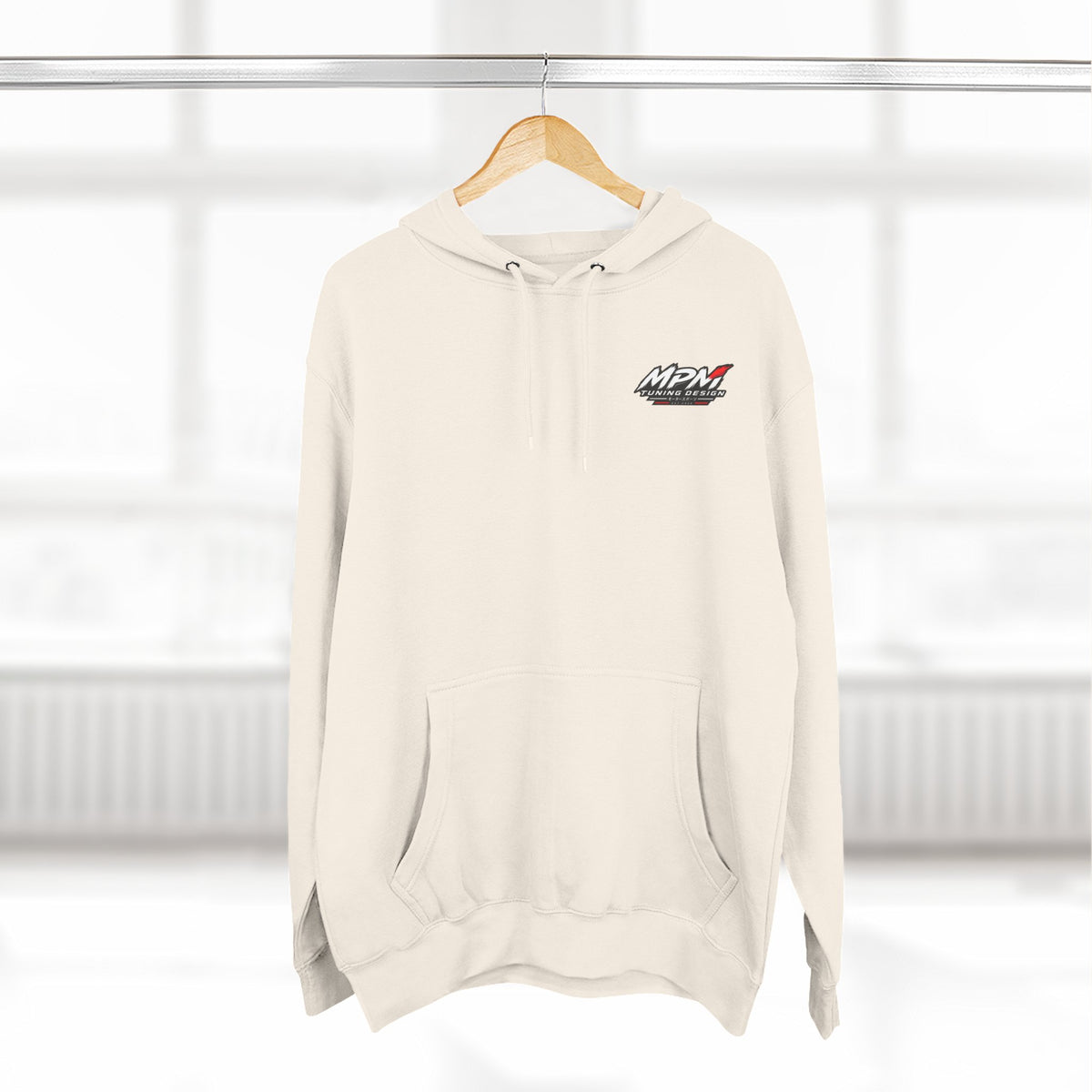 Engine Artwork Hoodie — V8 Motor Graphic Fleece Pullover | MPM Tuning Design