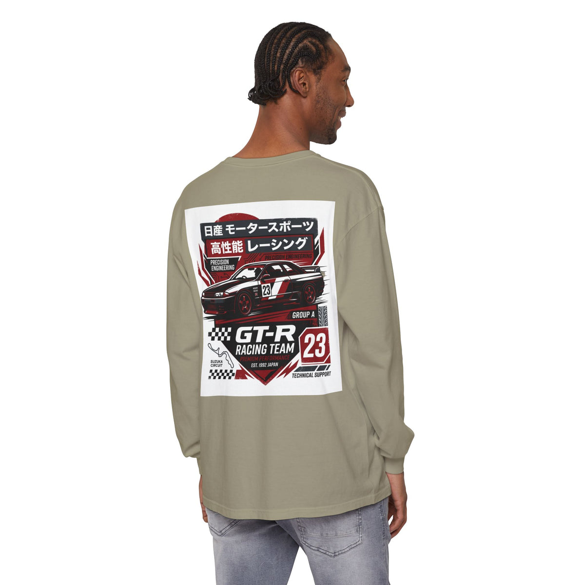 Racing GT-R Long Sleeve Tee — JDM Motorsport Graphic | MPM Tuning Design