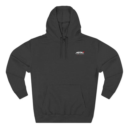 Engineered Torque Hoodie — 2JZ Boosted Racing Graphic Fleece | MPM Tuning Design