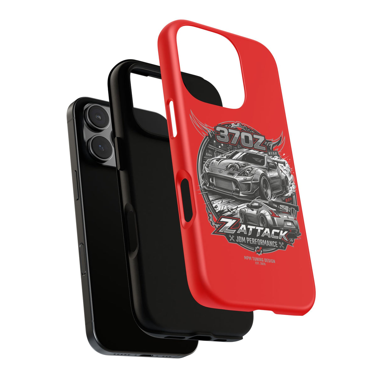 Nissan 370Z Z Attack Racing Phone Case — JDM Performance Sports Car Design | MPM Tuning Design