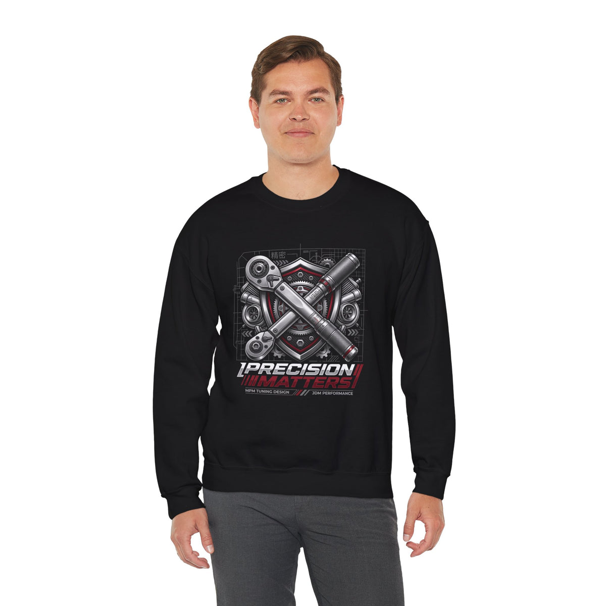 MPM Engine Pistons Crewneck Sweatshirt