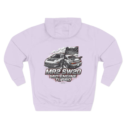 Toyota MR2 SW20 Mid-Engine Turbo Hoodie — Racing Graphic Fleece | MPM Tuning Design