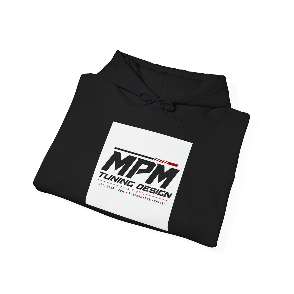 MPM Car Graphic Heavyweight Hoodie — Automotive Fleece Pullover | MPM Tuning Design