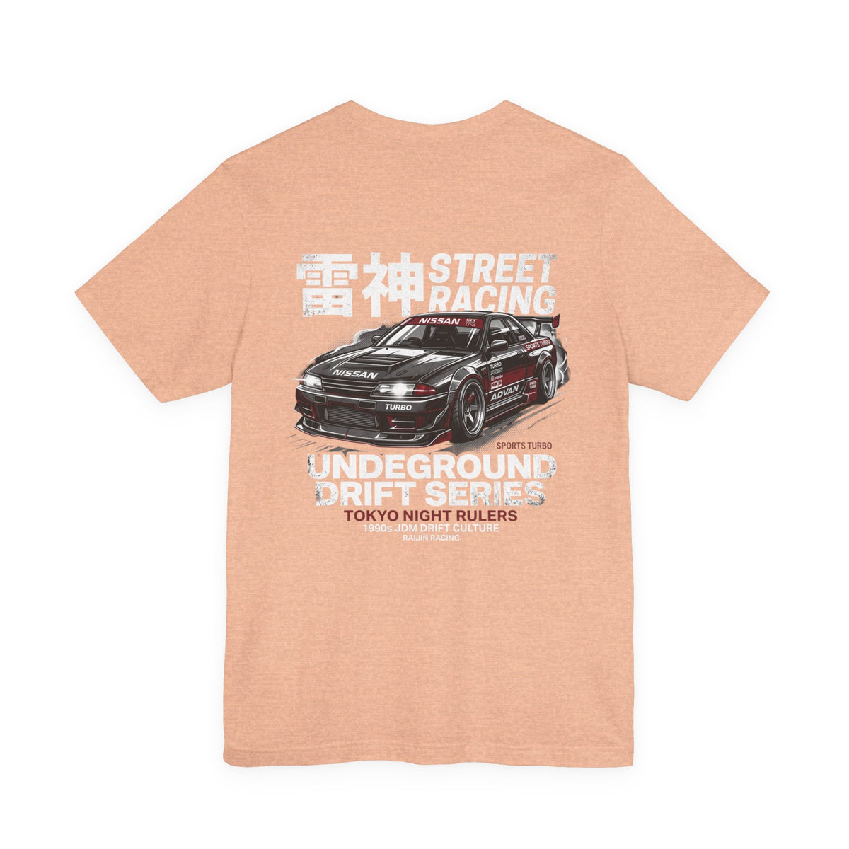 Tokyo Night Rulers Tee — Skyline Car Graphic Racing Tee | MPM Tuning Design